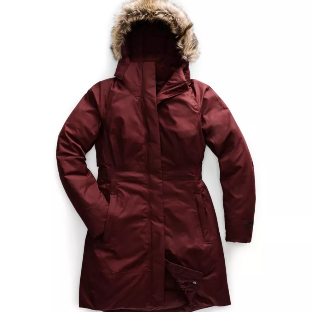 The North Face Arctic Parka II - Burgundy
